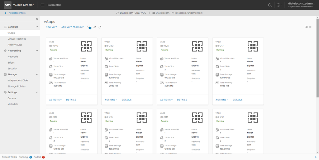 VMware® vCloud Director vApps